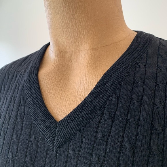 Black Sweater made in Italy by Green Coast NWOT - Picture 7 of 15